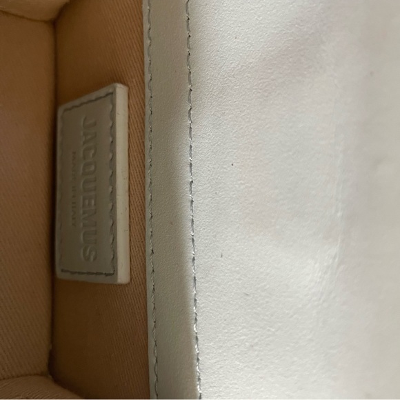 Jacquemus NanoTop-Handle Bag in Light Blue with Gold Hardware - Picture 7 of 9